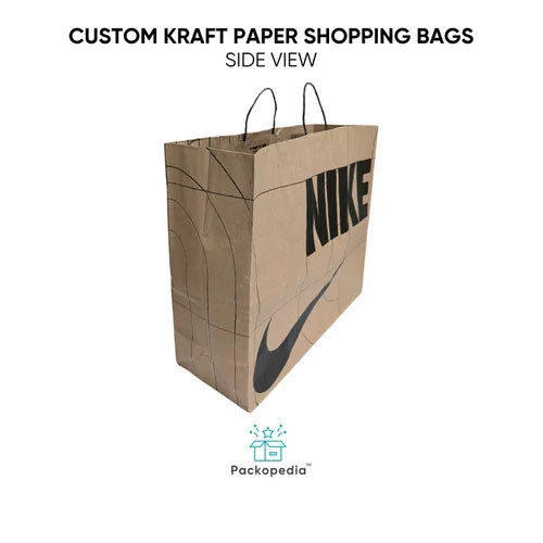 Custom Kraft Paper Shopping Bags