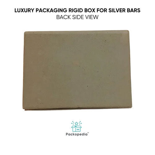 Luxury Packaging Rigid Box For Silver Bars - Color: Multicolour