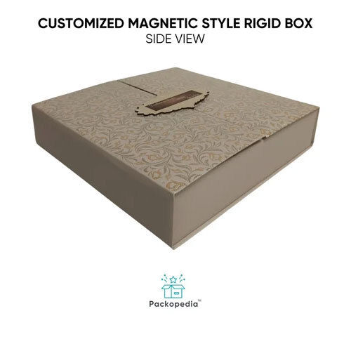 Customized Creative Magnetic Style Rigid Box - Finish: Foil Stamping