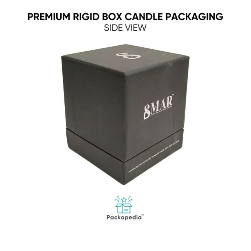 Customized Premium Rigid Box Candle Packaging