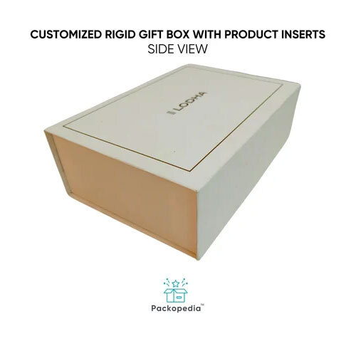 Customized Rigid Attractive Look Gift Box with Product Inserts - Corporate Gift Packaging