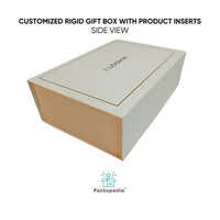 Customized Rigid Attractive Look Gift Box with Product Inserts - Corporate Gift Packaging