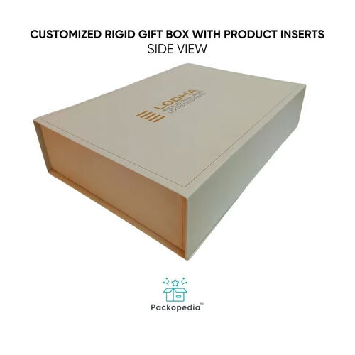 Customized Rigid Exquisite Look Gift Box with Product Inserts - Corporate Gift Packaging