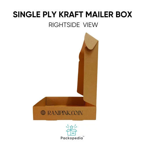 Single Ply Kraft Mailer Box