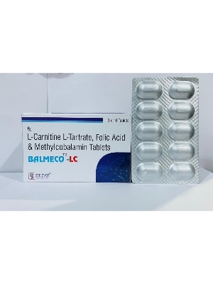 L carnitine l tartrate folic acic methylcobalamim tablets