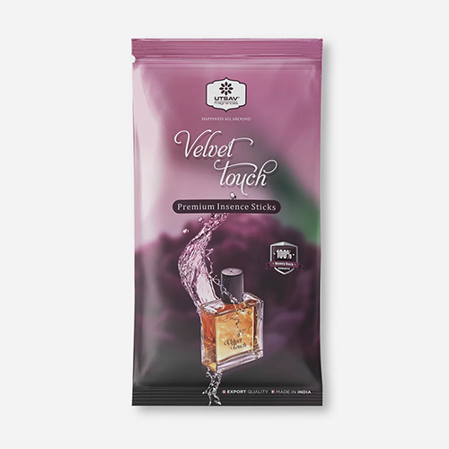 Velvet Touch Incense Sticks Regular Zipper Pouch