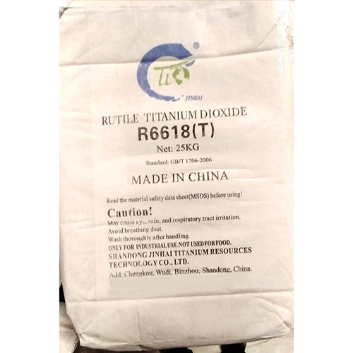 R6618T 25kg Rutile Titanium Dioxide