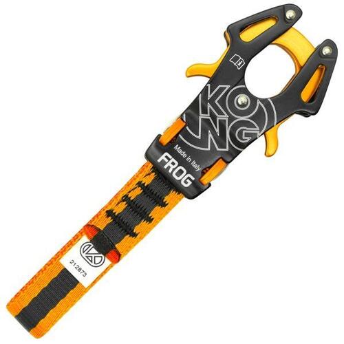 Kong Frog With Sling Black/Orange