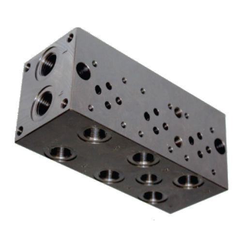 Pneumatic Manifold Block Body Material: Steel