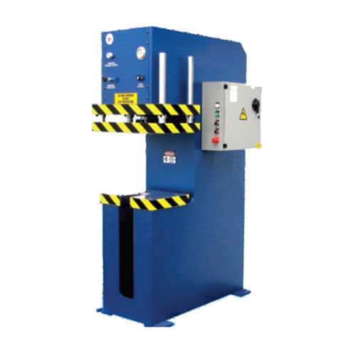 Blue Paint Coated C Frame Hydraulic Press