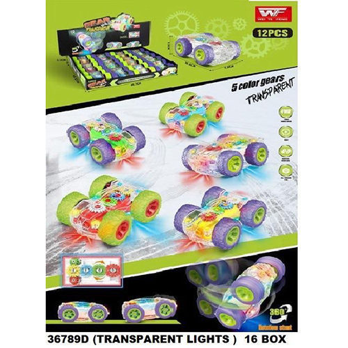 36789D 12 Pcs Transparent Light Monster Car