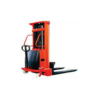 Semi Electric Hydraulic Stacker - Durable Electric Power, New Condition | High Quality Performance, Reliable Warranty, Efficient Heavy Load Handling