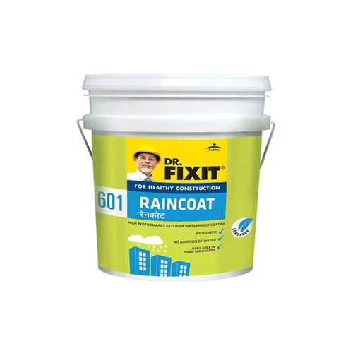 4Ltr Dr Fixit 601 Raincoat White Base Acrylic Waterproof Coating