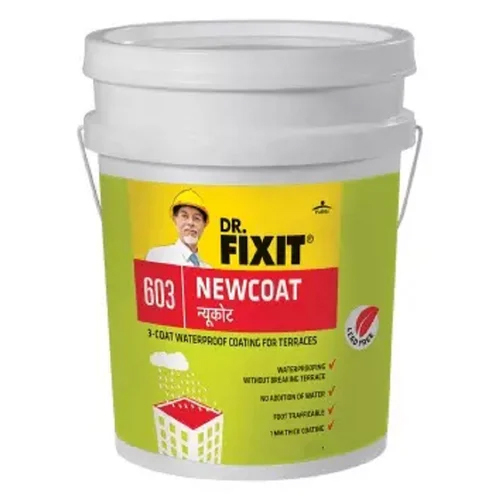 20Ltr Dr Fixit 603 New Coat Grey Acrylic Coating