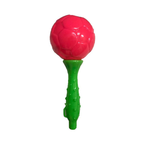 Plastic Football Shape Rattle Toy