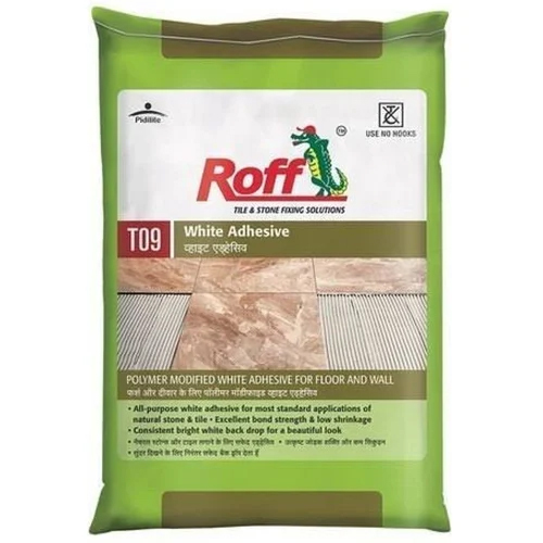 Roff T09 White Tile Adhesive