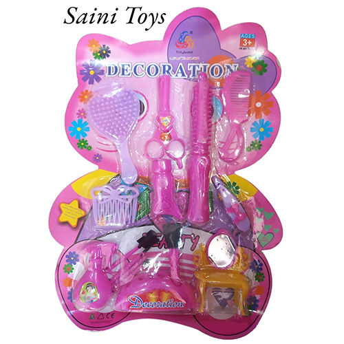 Plastic Hair Salon Game Set For Kids