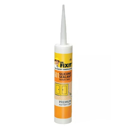 280Ml Dr Fixit Silicon Sealant Gp Black - Application: Wood