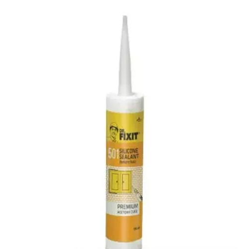 280ml Dr Fixit Silicon Sealant GPS Clear