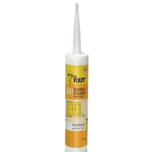 280Ml Dr Fixit White Netural Silicone Sealant Application: Wood