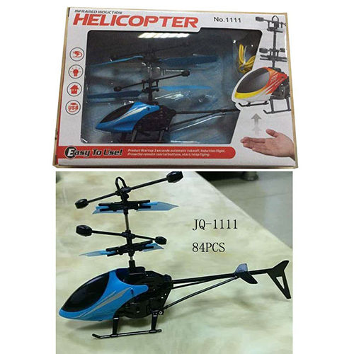 Jq-1111 84 Pcs Infrared Induction Helicopter Toy Size: Standard