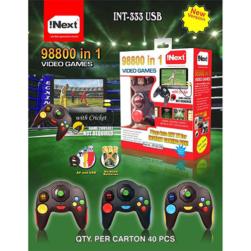 INT-333 USB 98800 In 1 40 Pcs Video Game