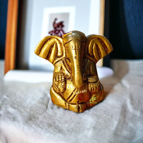Brass Handcrafted Mini Ganesh Statue