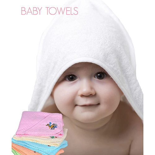 White Baby Towel Age Group: Children