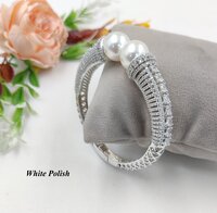 Pearl & Beads American Diamond Bracelet