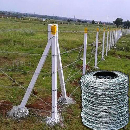 Barbed Wire Application: Commercial Site