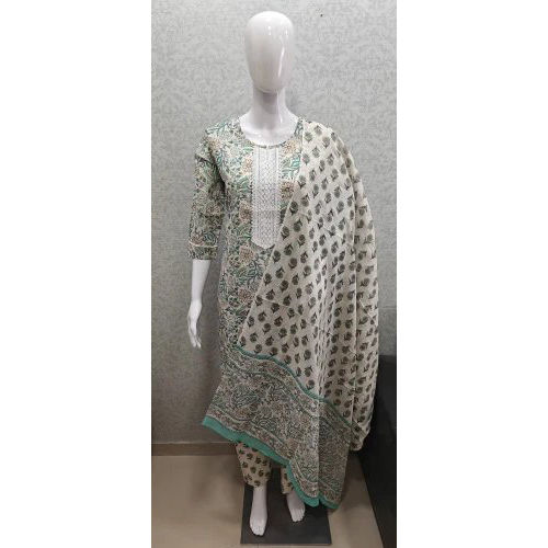 Designer Kurti With Pant Dupatta (2)