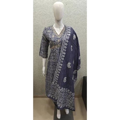 Chanderi Silk Aliya Cut