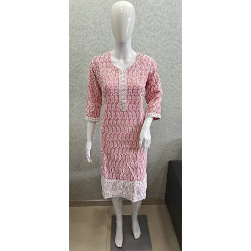 Designer Lucknowi Chikan Kurti