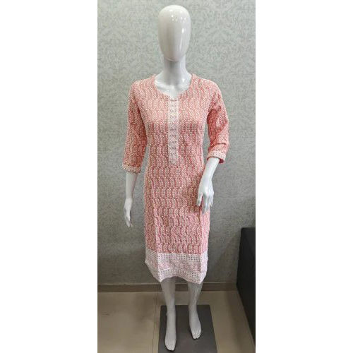 Lucknow Chikan Kurti