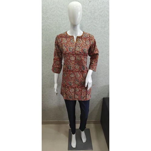 Kalamkari Short Tops