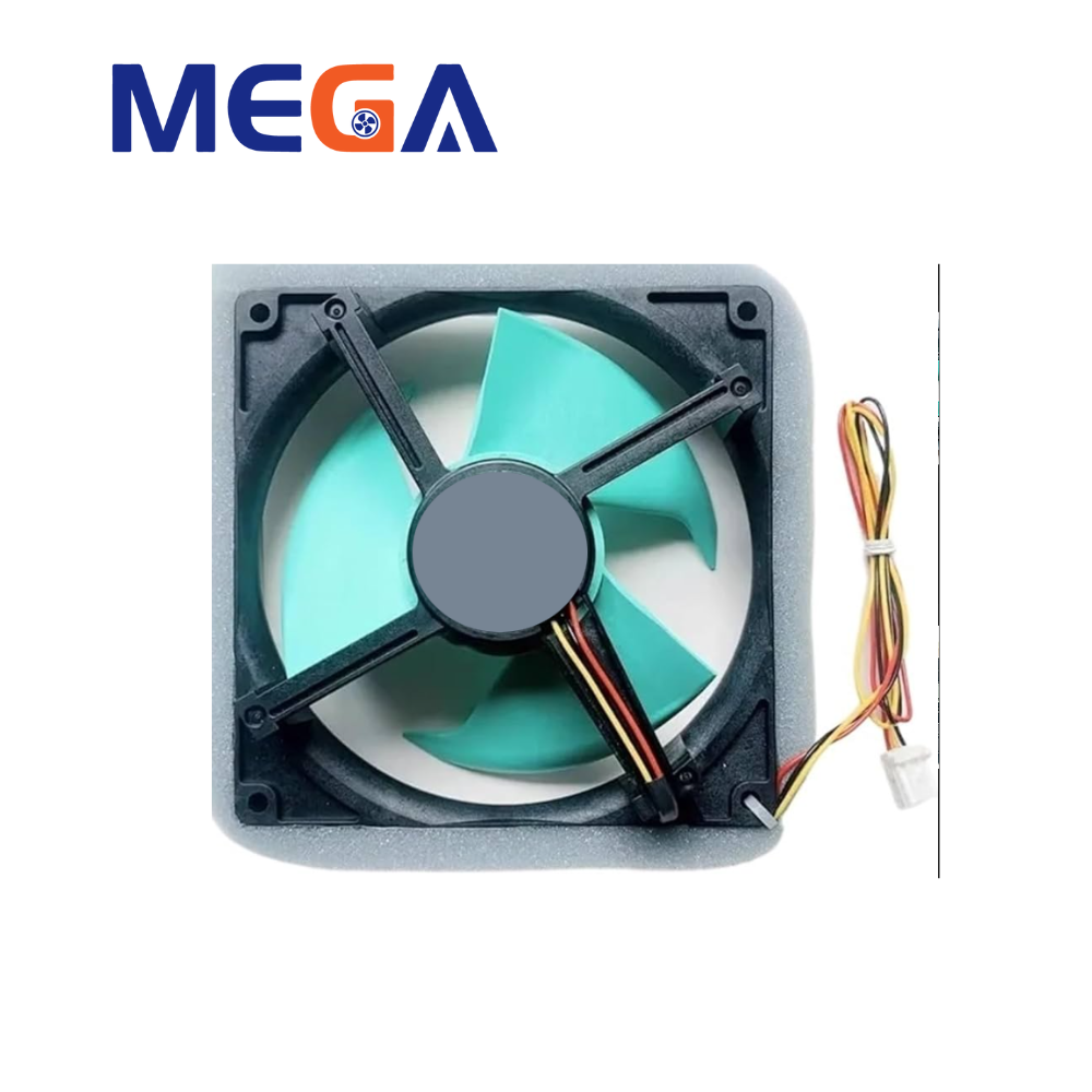 Mega Manufacturer High CFM 12V 125x125x38mm Brushless Axial Fan for Computer Server Household Appliance Telecommunications Equipment