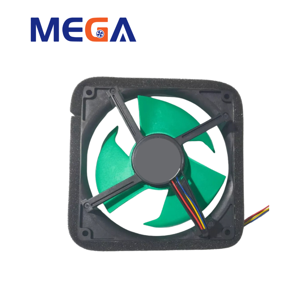 Mega Manufacturer High CFM 12V 125x125x38mm Brushless Axial Fan for Computer Server Household Appliance Telecommunications Equipment