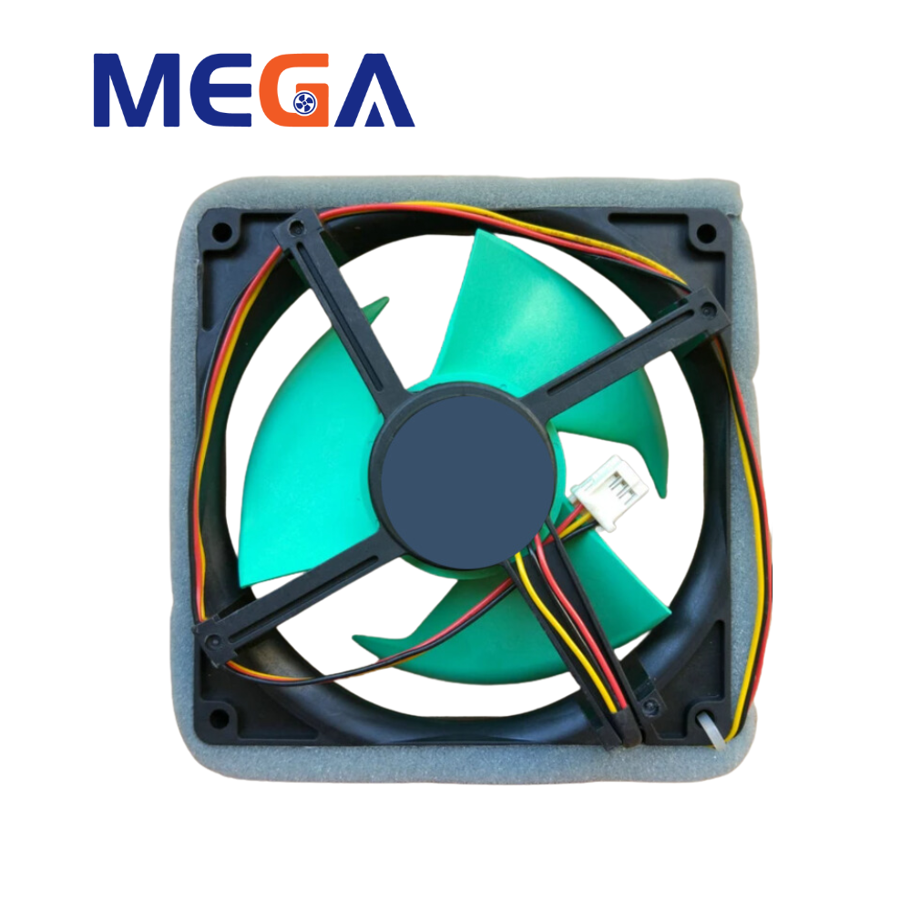 Mega Manufacturer High CFM 12V 125x125x38mm Brushless Axial Fan for Computer Server Household Appliance Telecommunications Equipment