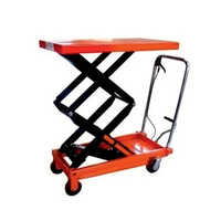 Industrial Hydraulic Lift Table Truck - High-quality Steel, 5 Feet Max Height | Hydraulic Drive, Scissor Lift Mechanism, Ideal For Heavy-duty And Residential Use