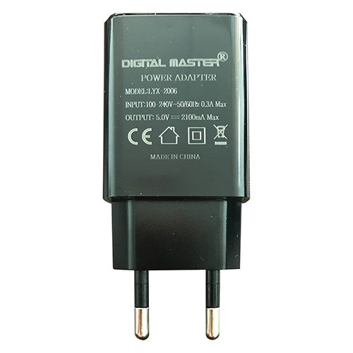 5V2A Charger Adapter Body Material: Plastic