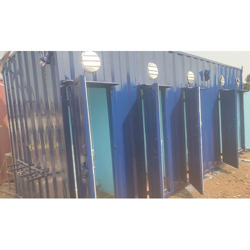 Metal Portable Toilet - Color: As Per Requirement