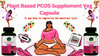 Plant Based PCOS Supplement Veg Capsules