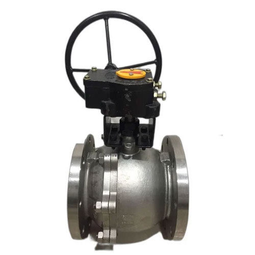 Coated Cast Iron Ball Valve Flanged