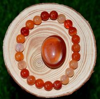 Carnelian Crystal Gift Set For Emotional Support and Protection, Real Polished Gemstones.