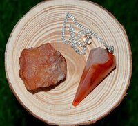 Carnelian Crystal Gift Set For Emotional Support and Protection, Real Polished Gemstones.