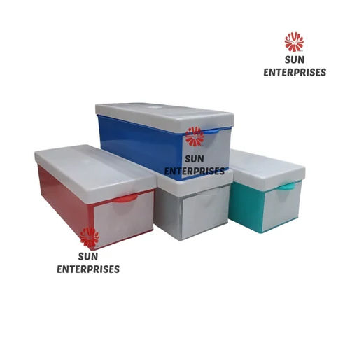 Electrical Parts Storage Plastic Box - Color: Red