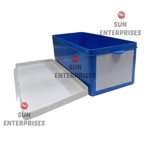 Hardware And Automobile Spare Parts Storage Boxes - Color: Aqua Green