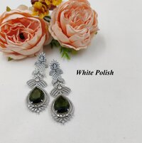 Glamorous American Diamond Earrings