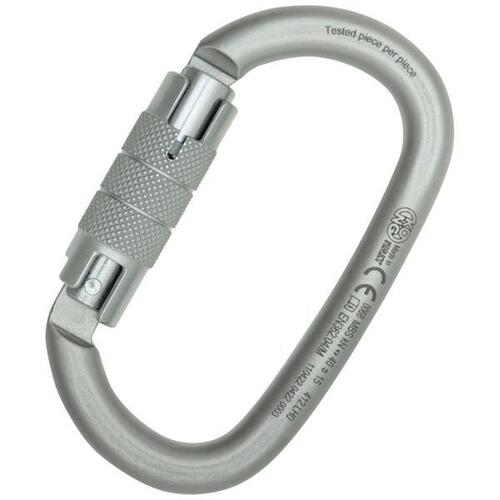 KONG Oval Twist Lock Lunar White