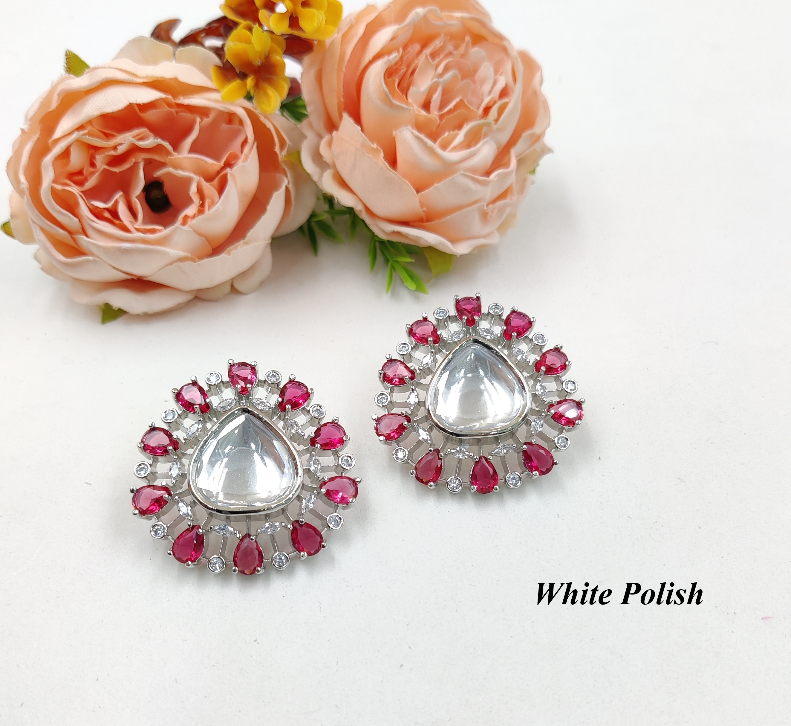 New Fashionable American Diamond Earring